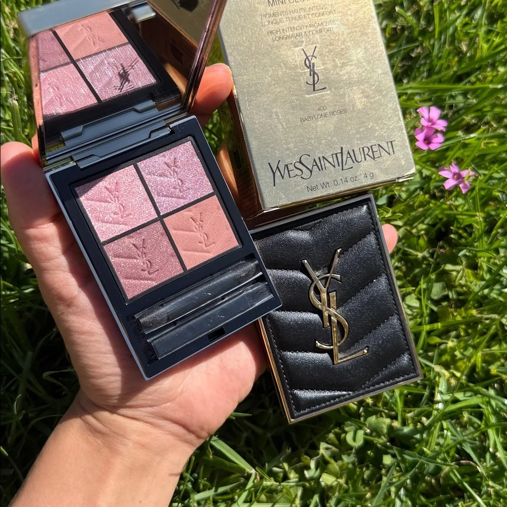 NEW Yves Saint Laurent Couture Mini Clutch Eyeshadow Palette 400 Babylone Roses